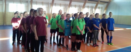 II Turniej Halowej Piłki Nożnej Dziewcząt o Puchar Wójta Gminy Płośnica
